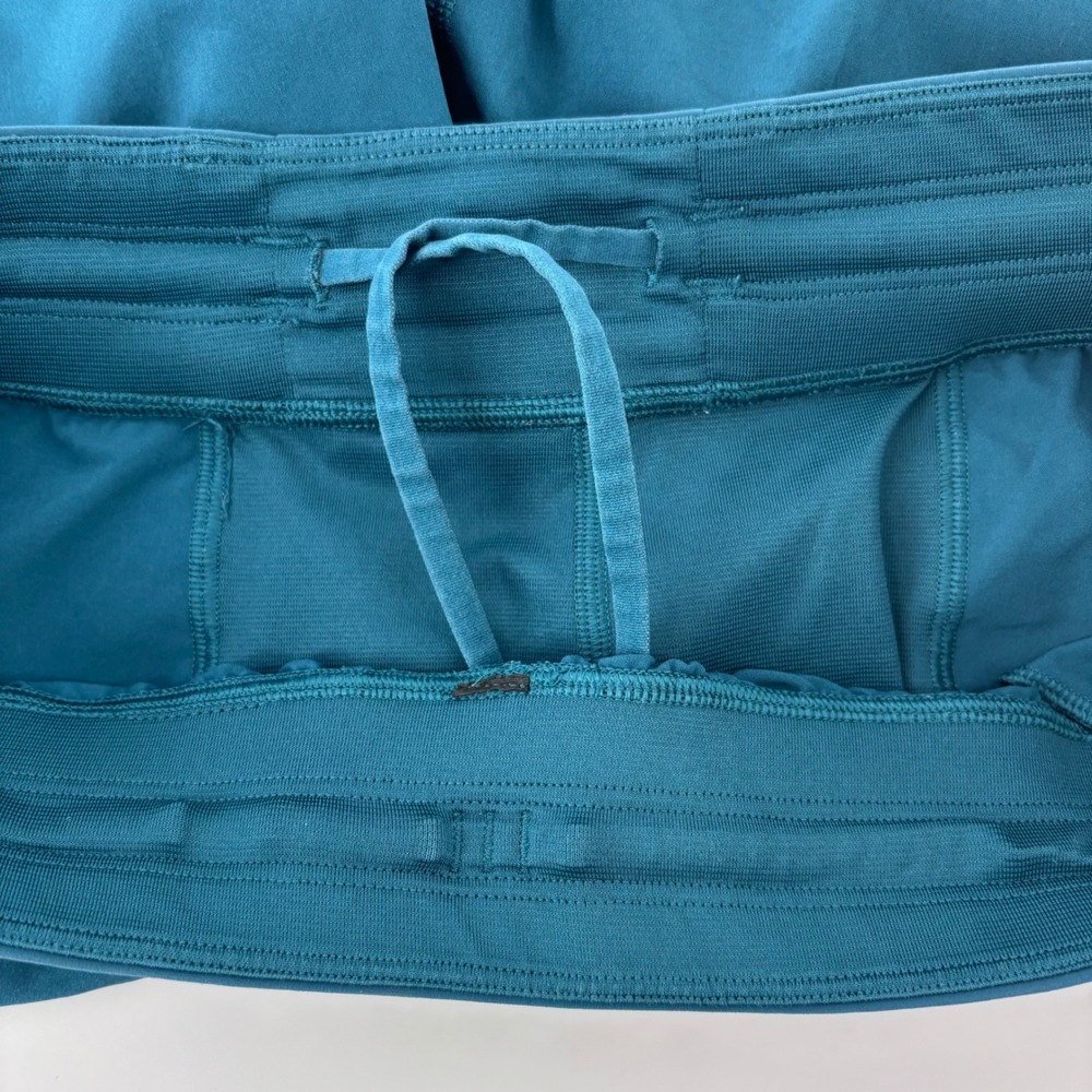 Lululemon T.H.E. Short Mens Large Teal Blue 9" Inseam Athletic Workout Training - Picture 5 of 7